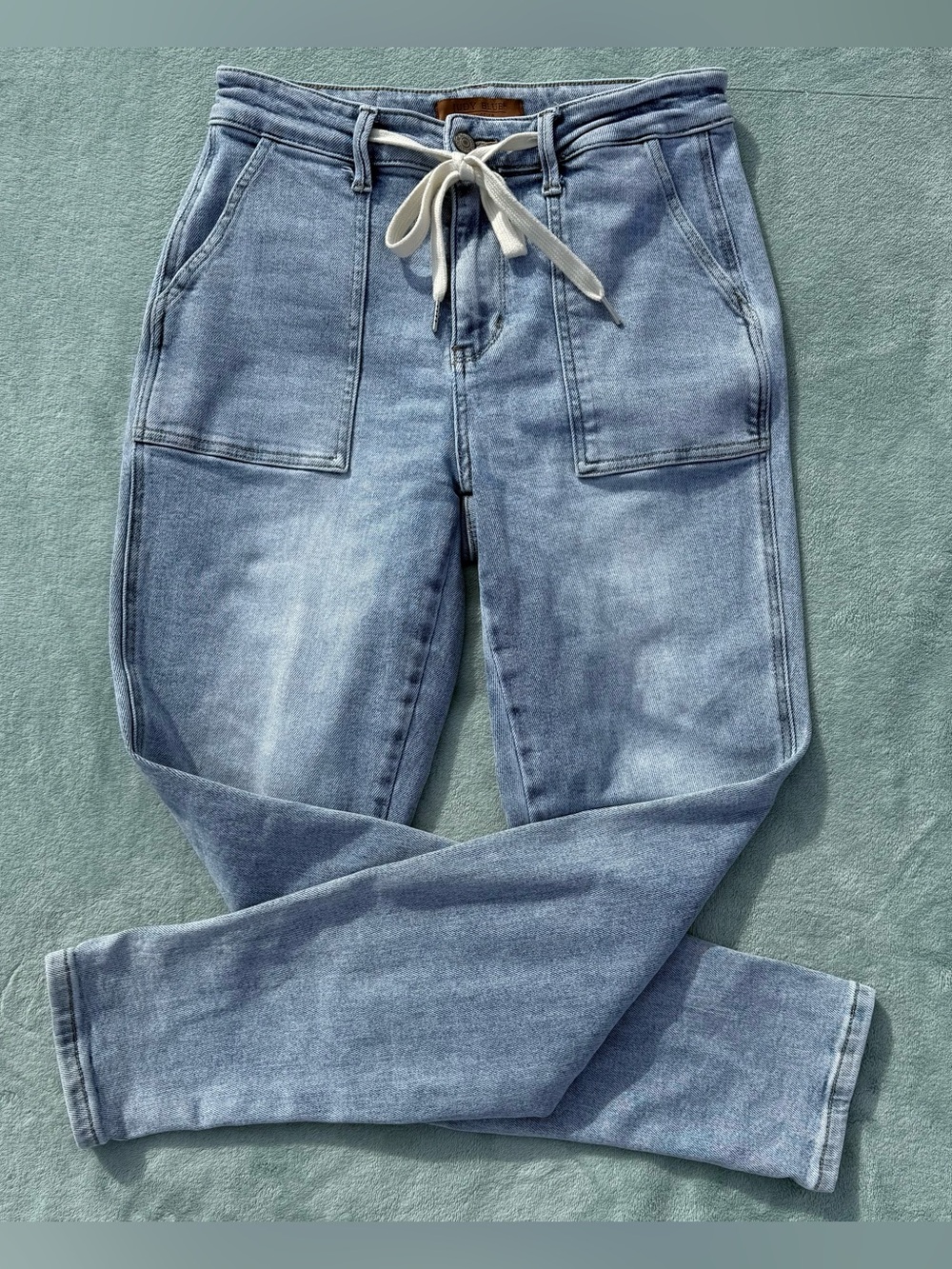 Judy Blue Drawstring denim joggers